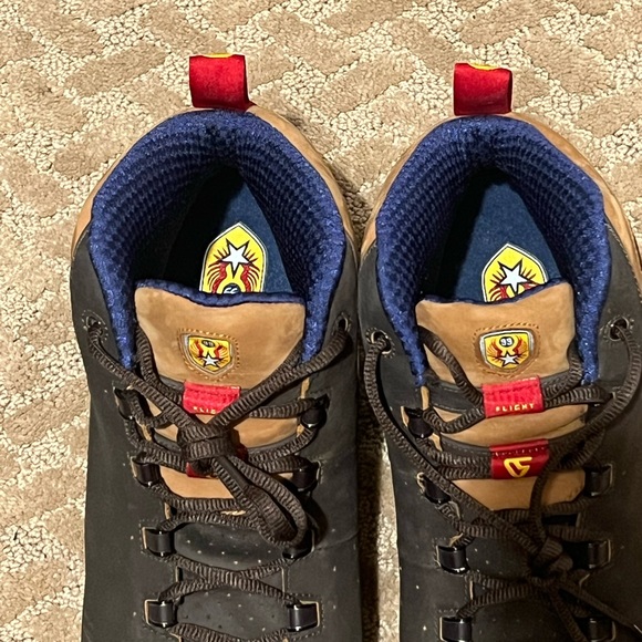 NIKE SHOX VC 3 III “TUSKEGEE AIRMEN” DESERT BROWN/RED MENS SIZE 12 (310270-221) - Picture 4 of 10